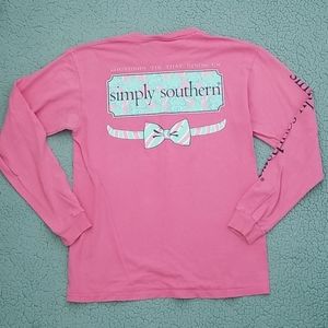 SIMPLY SOUTHERN long sleeve tee
